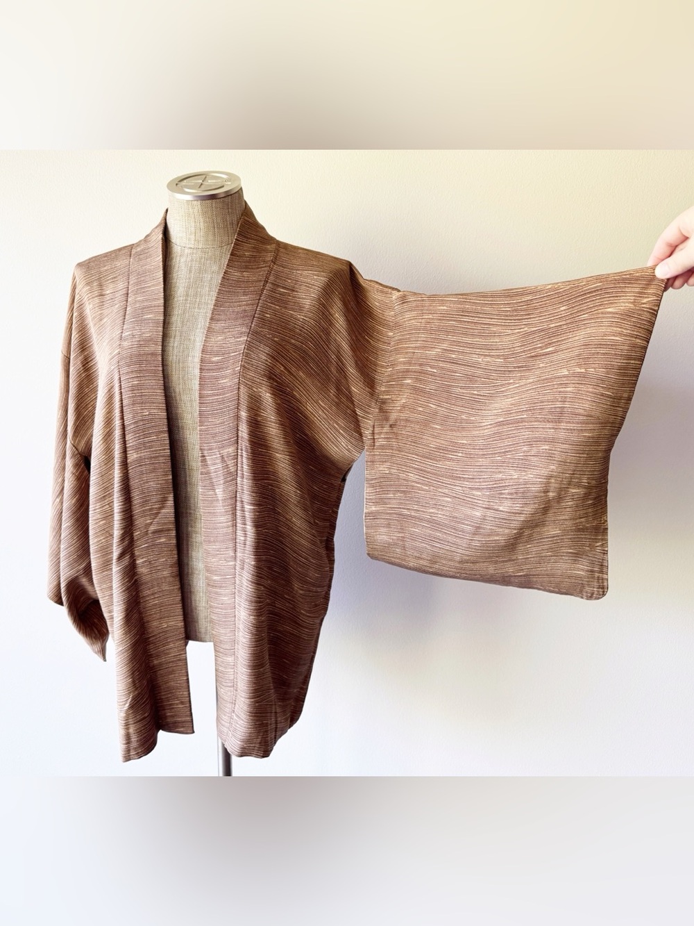 Vintage 1990’s Brown and Tan Haori